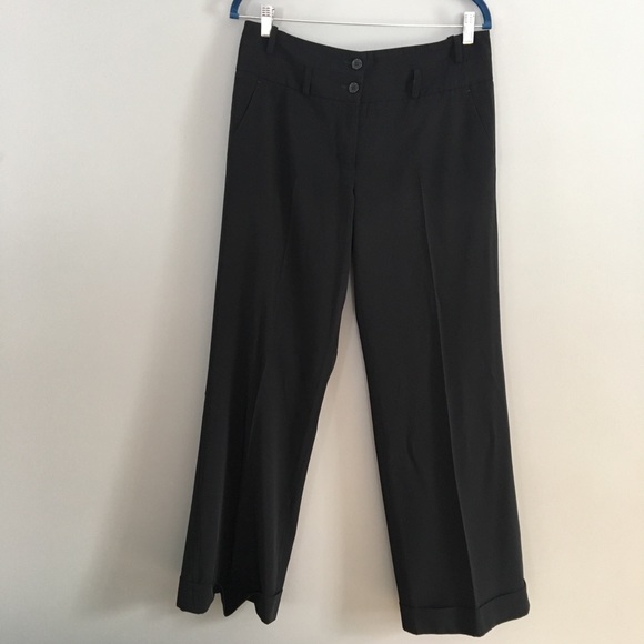 Cambio double belt loop black dress pants - Picture 2 of 4